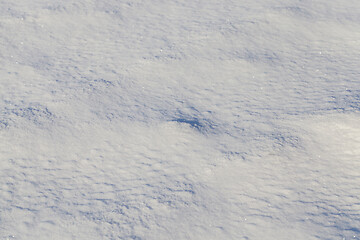 Image showing Snow after snowfall