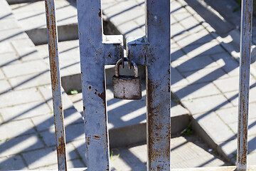 Image showing old gate