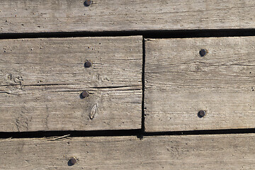 Image showing Old wooden surface