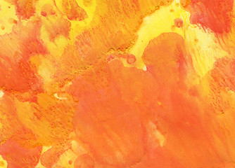 Image showing background, oange-yellow