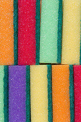 Image showing colorful sponge