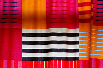 Image showing fabric used for curtains