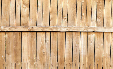 Image showing Wooden fence