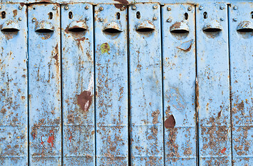 Image showing Old Mailboxes