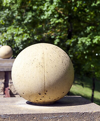 Image showing Concrete spherical ball