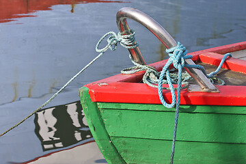 Image showing Boats on the coast in Denmark