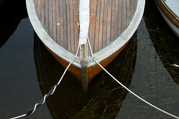 Image showing Boats on the coast in Denmark