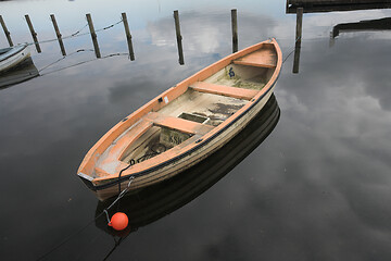 Image showing Boats on the coast in Denmark