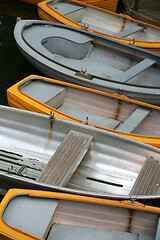 Image showing Boats on the coast in Denmark