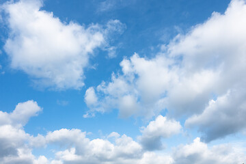 Image showing blue sky background texture