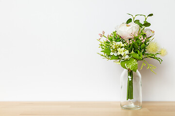 Image showing bunch of artificial flowers