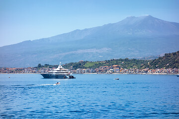 Image showing Etna at Sicily Italy