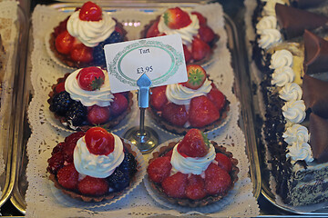 Image showing Strawberry Tart