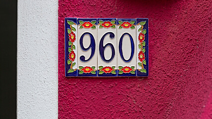 Image showing House Numbers