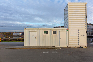 Image showing Converted Container WC