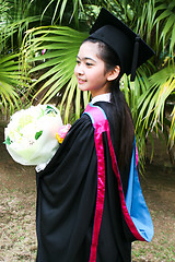 Image showing Asian graduate