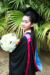 Image showing Asian graduate