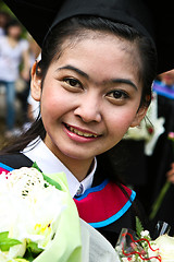 Image showing Asian graduate