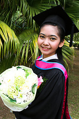 Image showing Asian graduate