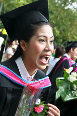 Image showing Asian graduate