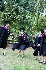 Image showing University graduates