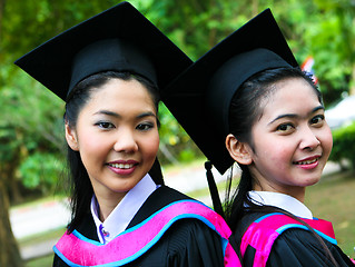 Image showing University graduates