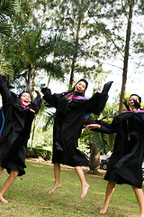 Image showing University graduates