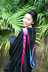 Image showing Asian graduate