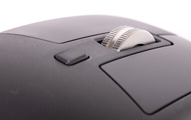 Image showing Close up wireless computer mouse