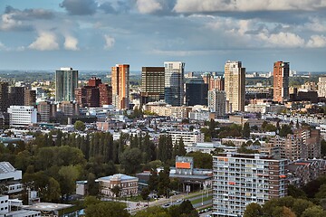 Image showing Rotterdam panoramic view