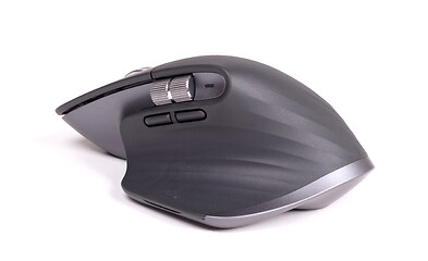 Image showing Close up wireless computer mouse