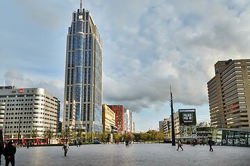 Image showing Rotterdam city center view