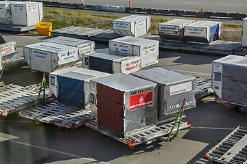 Image showing Air Cargo Containers