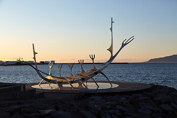 Image showing The Sun Voyager, Reykjavik, Iceland