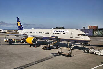 Image showing Airliner of Icelandair