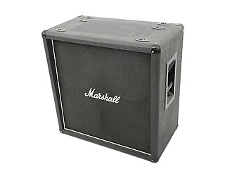 Image showing Marshall guitar cabinet