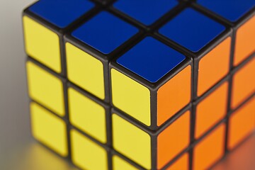 Image showing Rubik\'s cube solved