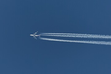 Image showing Plane at cruising altitude