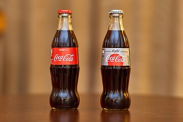 Image showing Bottle of Coca-Cola