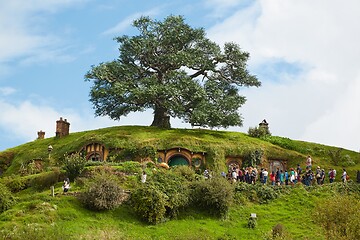 Image showing Hobbiton Movie Set