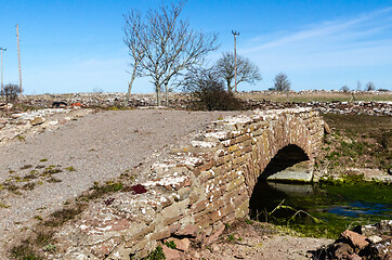 Image showing Traditional stone bridge