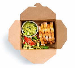 Image showing take away food