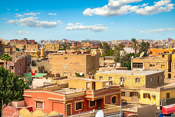 Image showing Buildings giza city