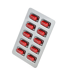 Image showing Capsules in blister pack