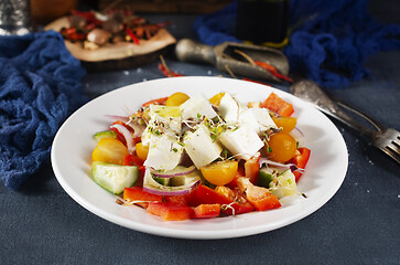 Image showing greek salad