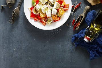 Image showing greek salad