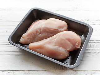 Image showing fresh raw chicken meat