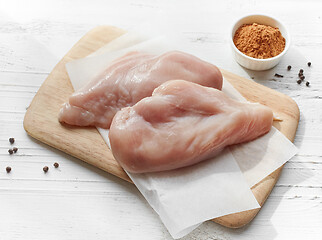 Image showing fresh raw chicken meat