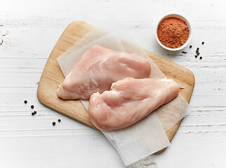 Image showing fresh raw chicken meat