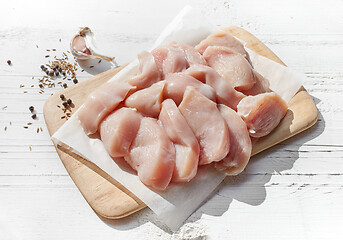 Image showing fresh raw chicken meat